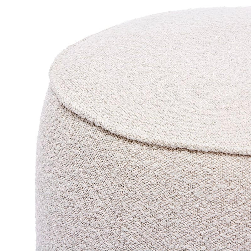 Norway Snow Boucle Ottoman 