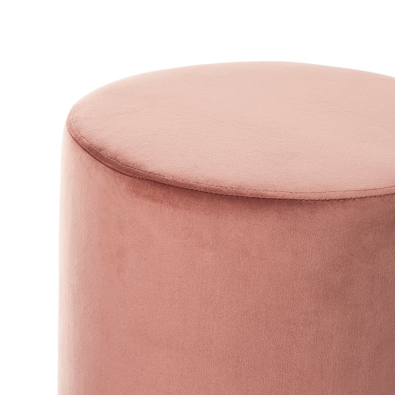 Oakland Ottoman Rose Pink