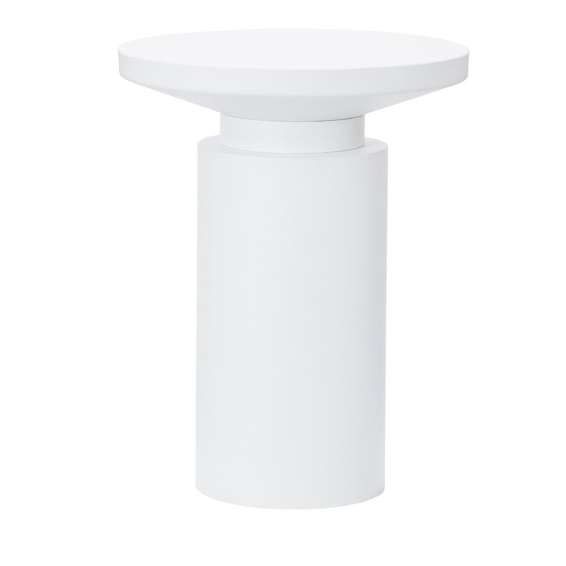 Orson White Side Table