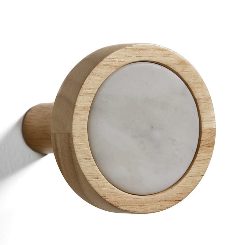 Jada Wall Hooks White Marble 