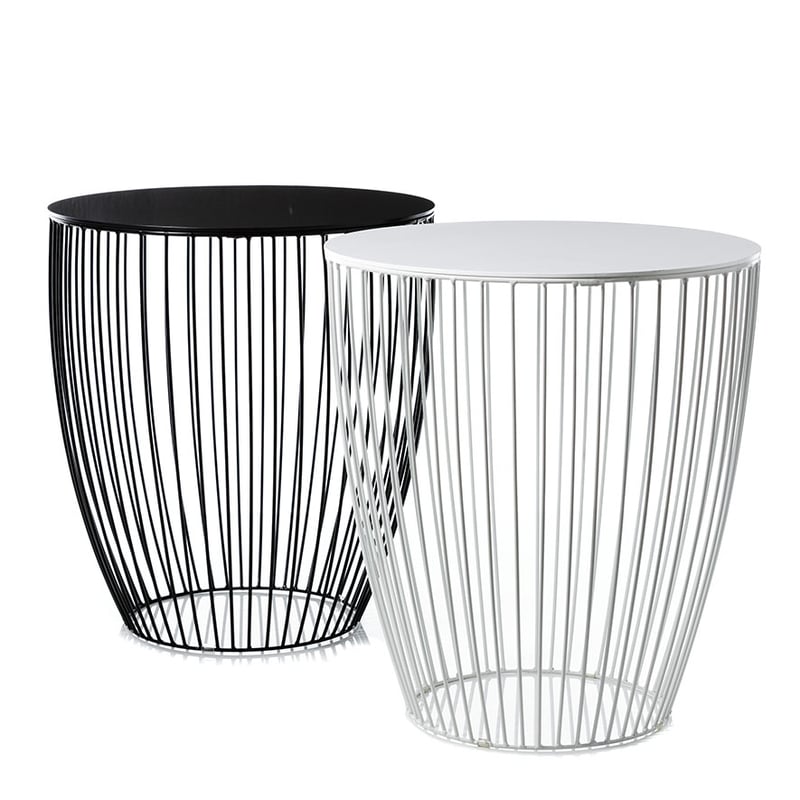 Element Round Side Table Black