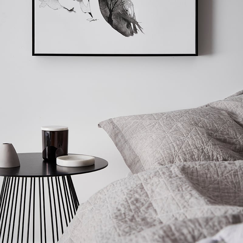 Element Black Tower Side Table