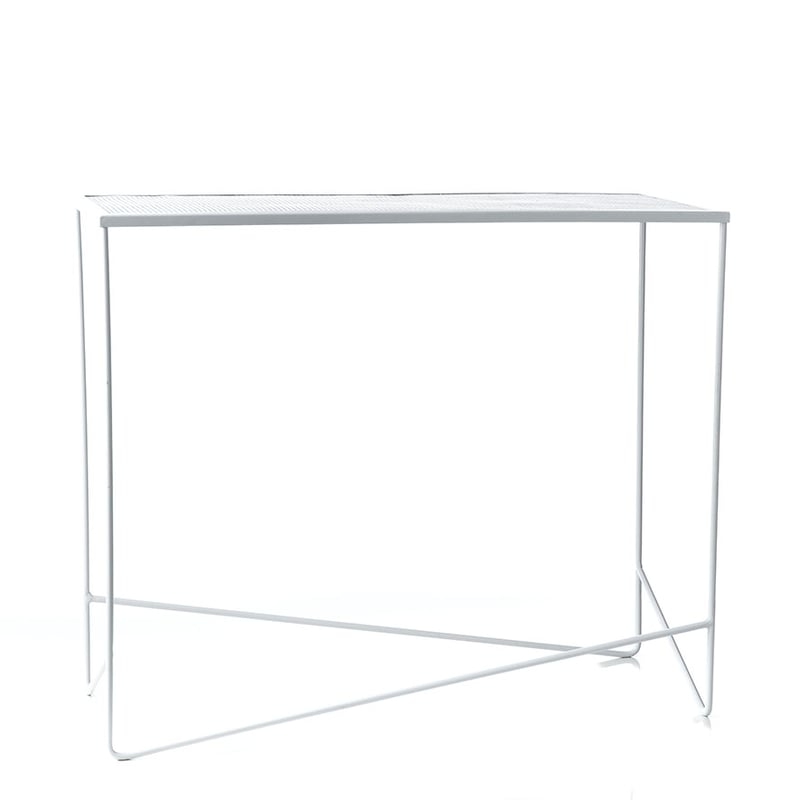 Adelphi White Outdoor Console