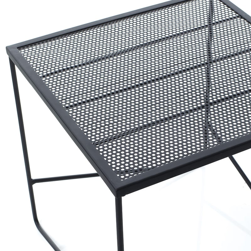 Adelphi Black Outdoor Side Table