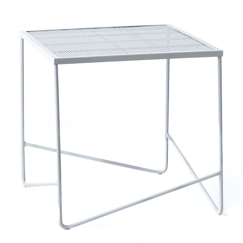Adelphi White Outdoor Side Table