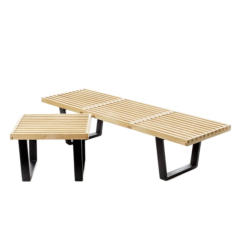 Anton Side Table/Stool Ash & Black 