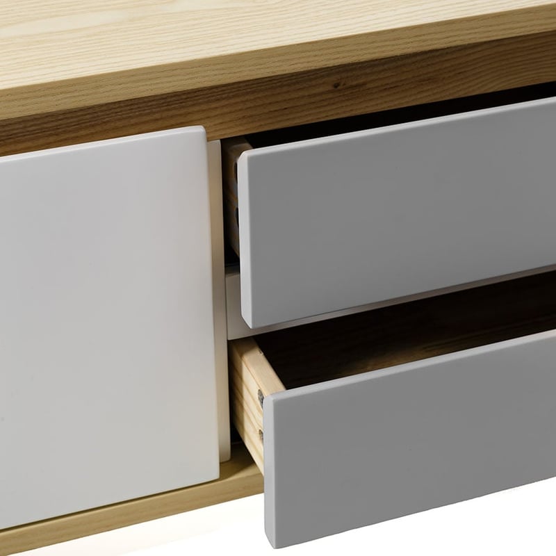 Ashwood Entertainment Unit Ash