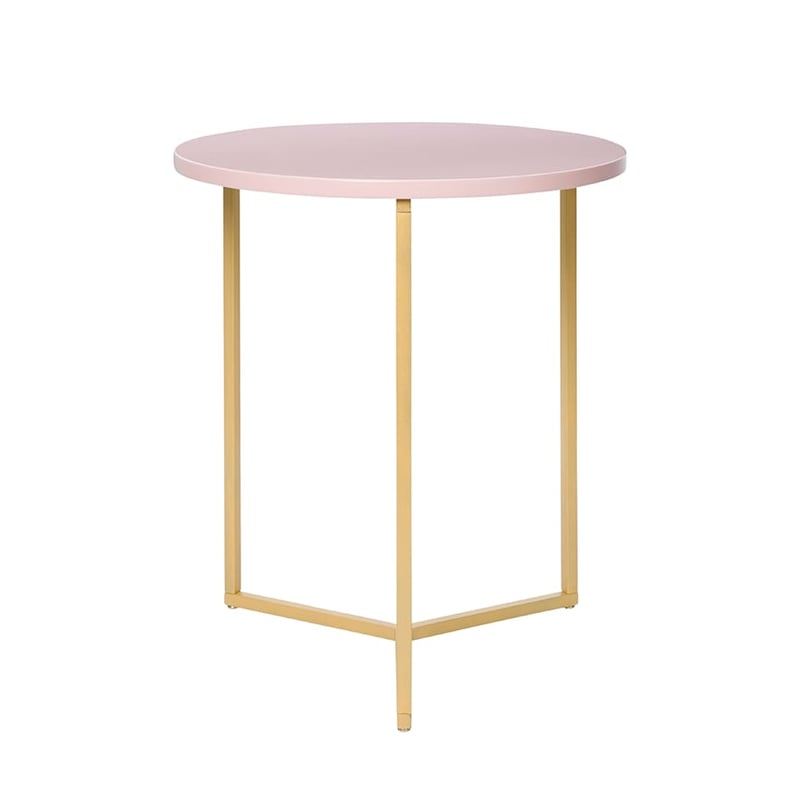Verona Collection Pink Small Side Table