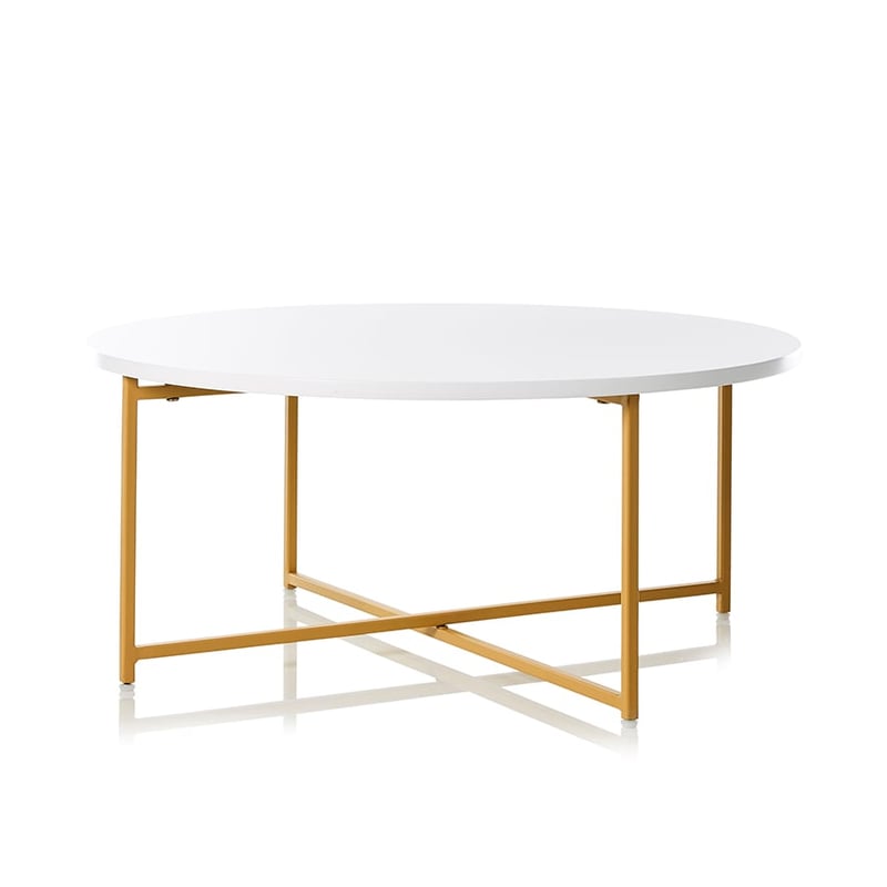 Verona Collection White Coffee Table 