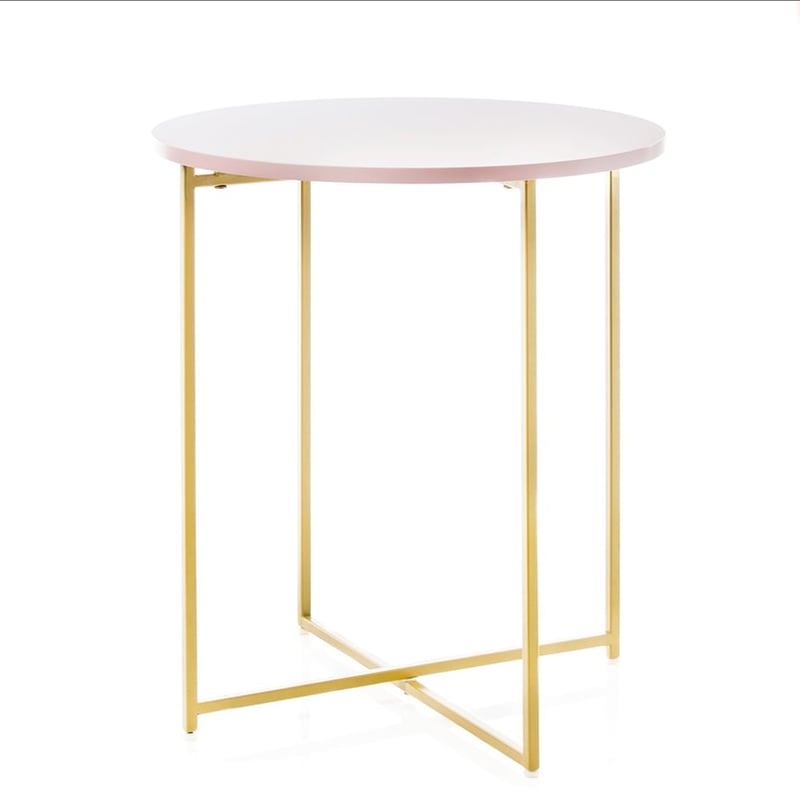 Verona Collection Pink Large Side Table