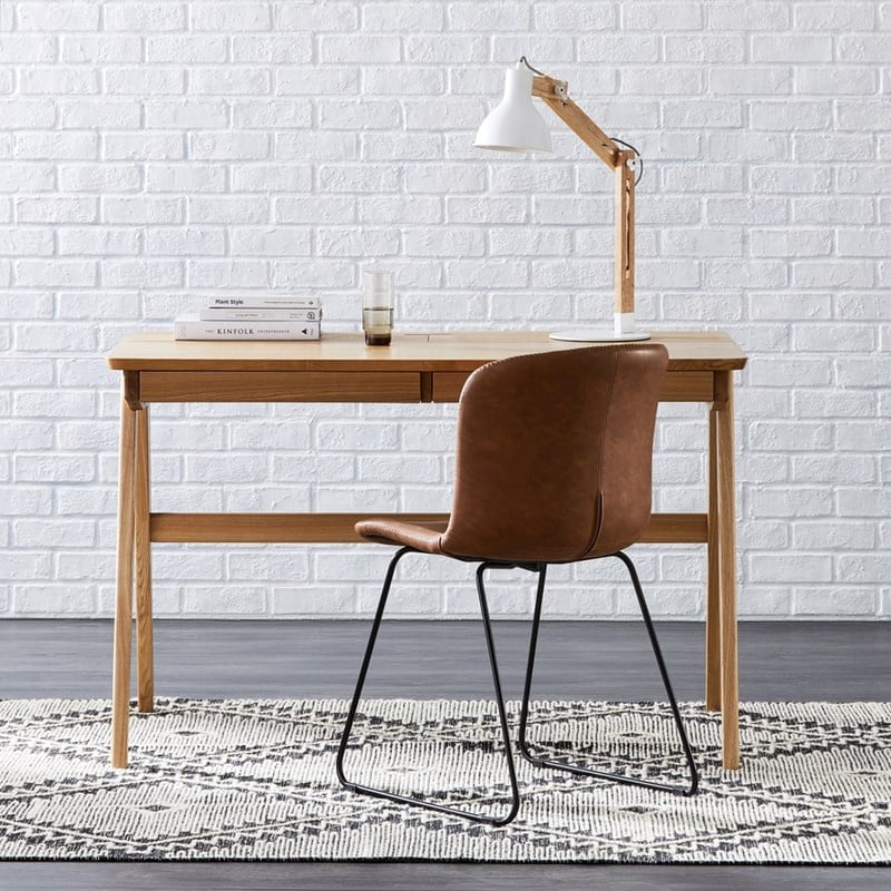 Kik Desk 119.8x69.8x75.5cm Ash 