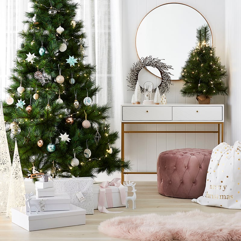 Sienna Collection  White/Gold 2 Drawer Console