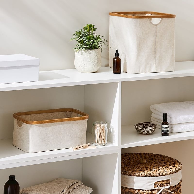 Anderson Linen Rectangle Storage  