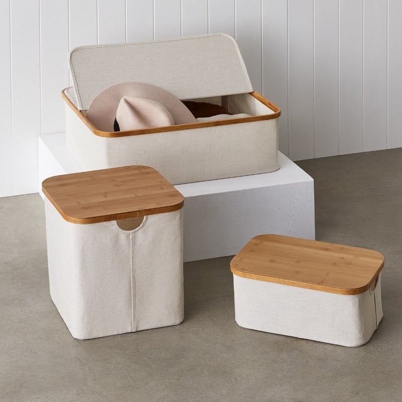 Anderson Linen Rectangle Storage  