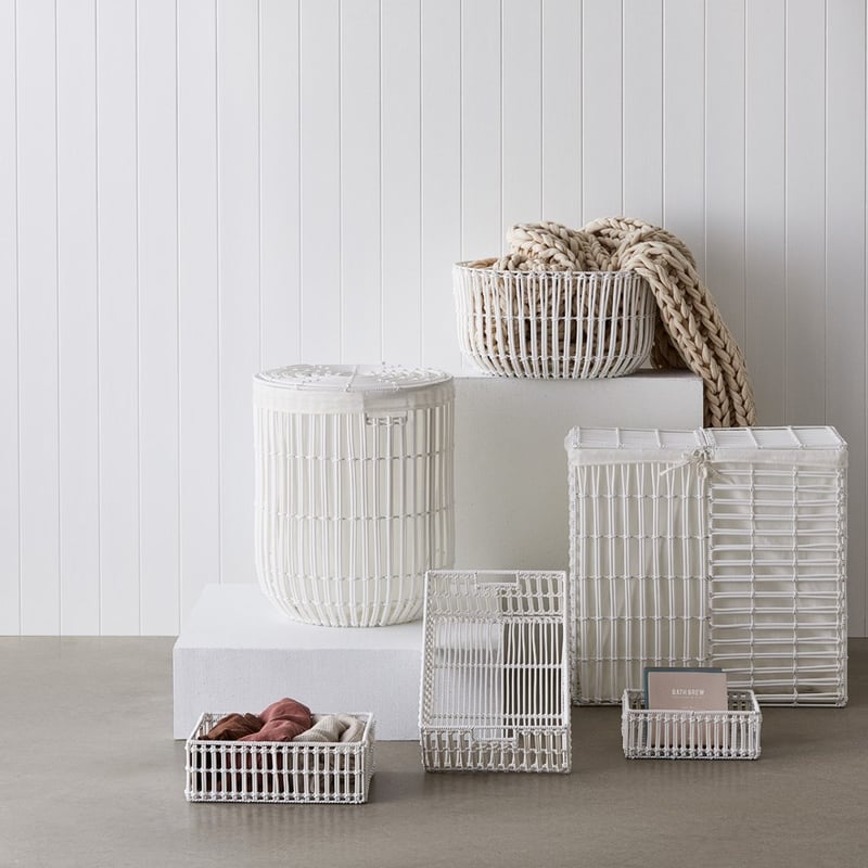 Echo Storage Range Double Laundry L62xW32xH60cm White 