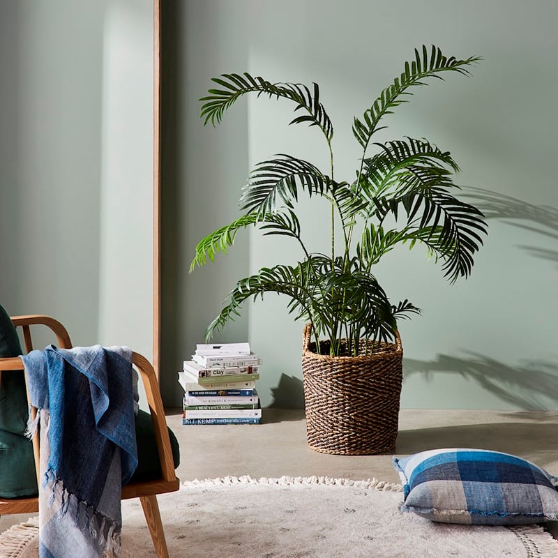 Zambezi Basket Splice Dia40xH37cm Black/Natural 