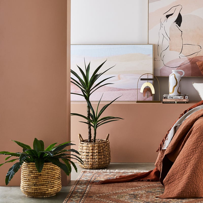 Upwey Basket Dia35xH30cm Natural 