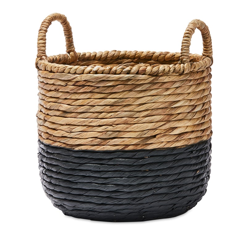 Otis Basket Dia35xH31cm Natural/black 
