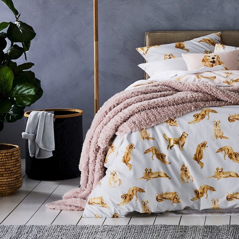 Felted Laundry Basket Dia 40xH44cm Grey 