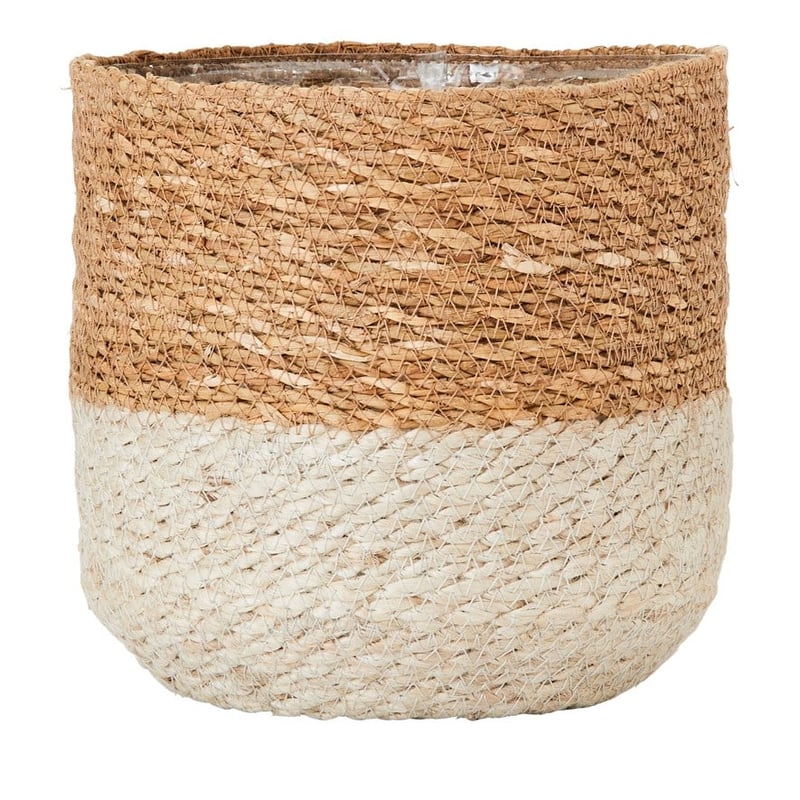 Sahara Basket Dia20xH20cm Tan/Natural 