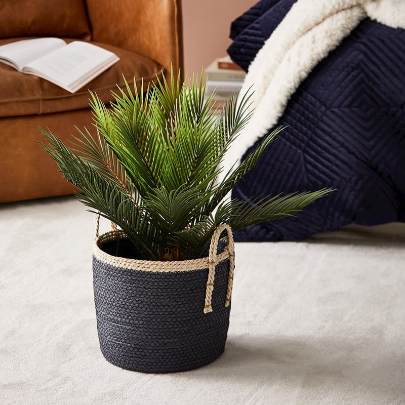 Ascot Navy Basket 