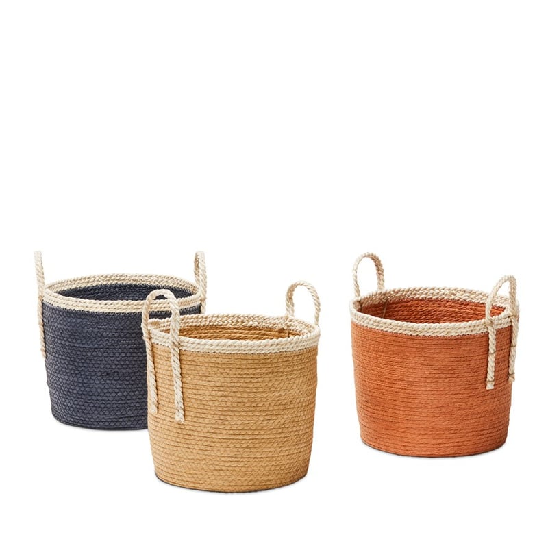 Ascot Navy Basket 