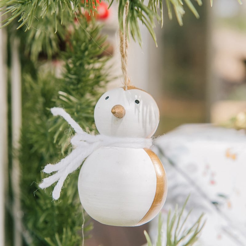 Hanging Festive Penguin Decoration