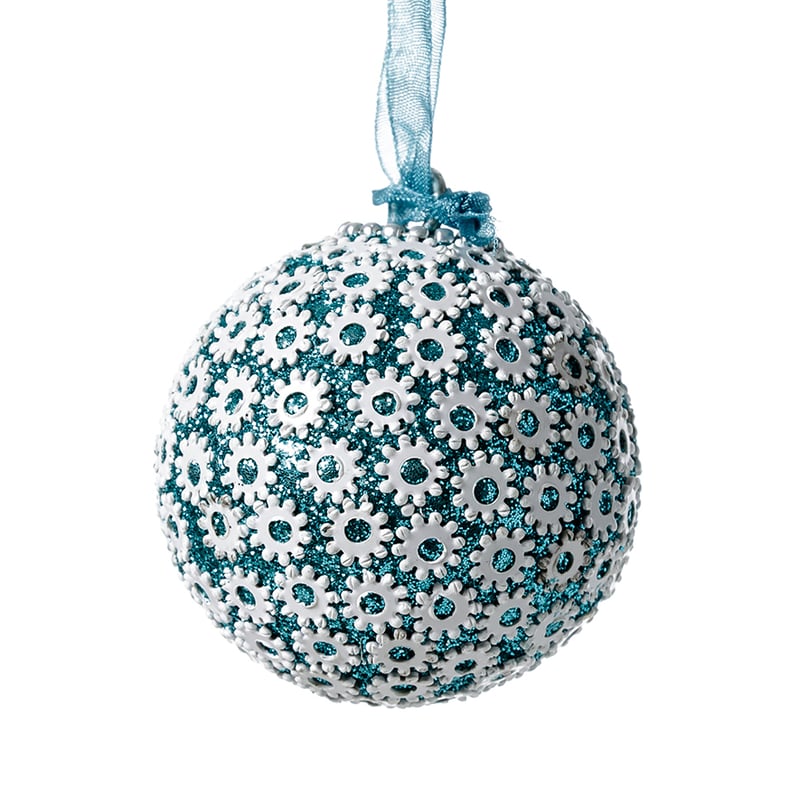 Daisy Small Aqua Bauble