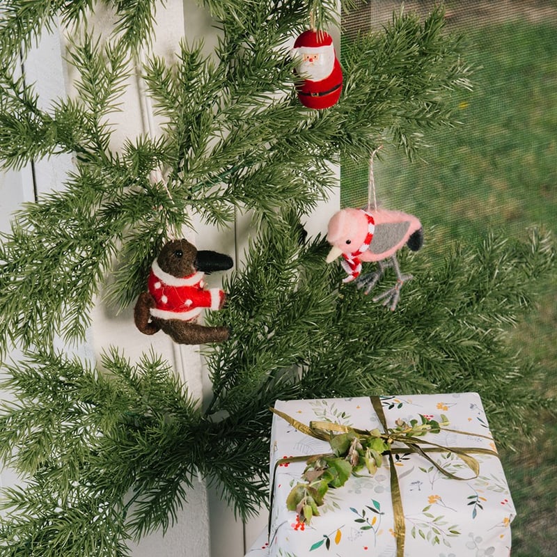 Felted Friends Native Pink Galah Decoration