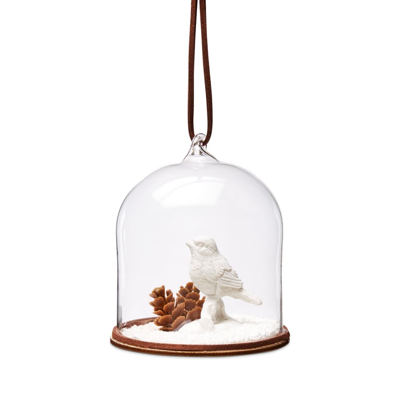 Woodland Bird Glass Decoration 