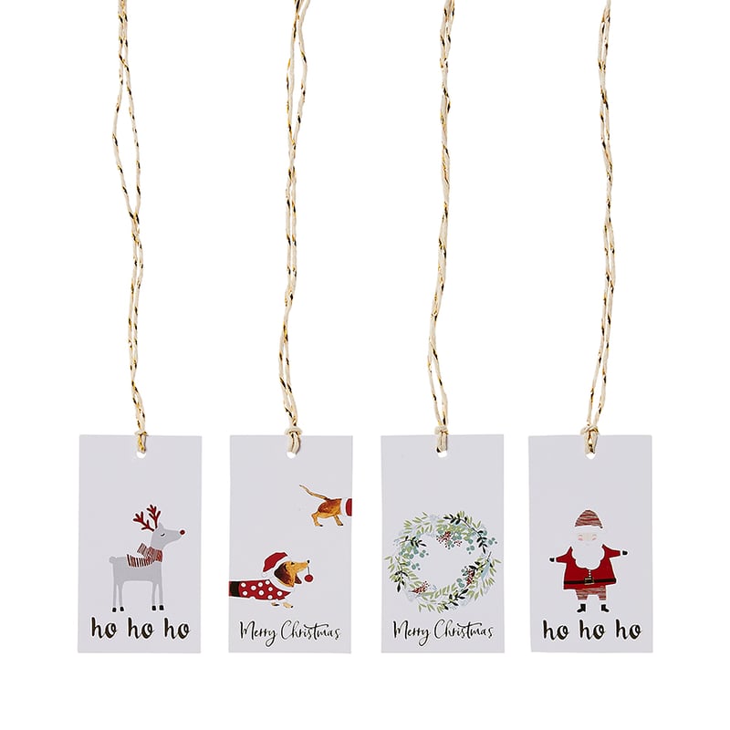 Christmas Gift Tags Mixed Pack of 10