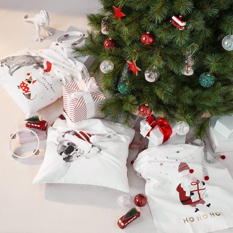 Festive Santa Sack S20 W60xH70cm Christmas Love 