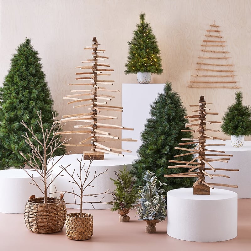 Branch Hanging Christmas Tree S20 W75xH100cm Natural 