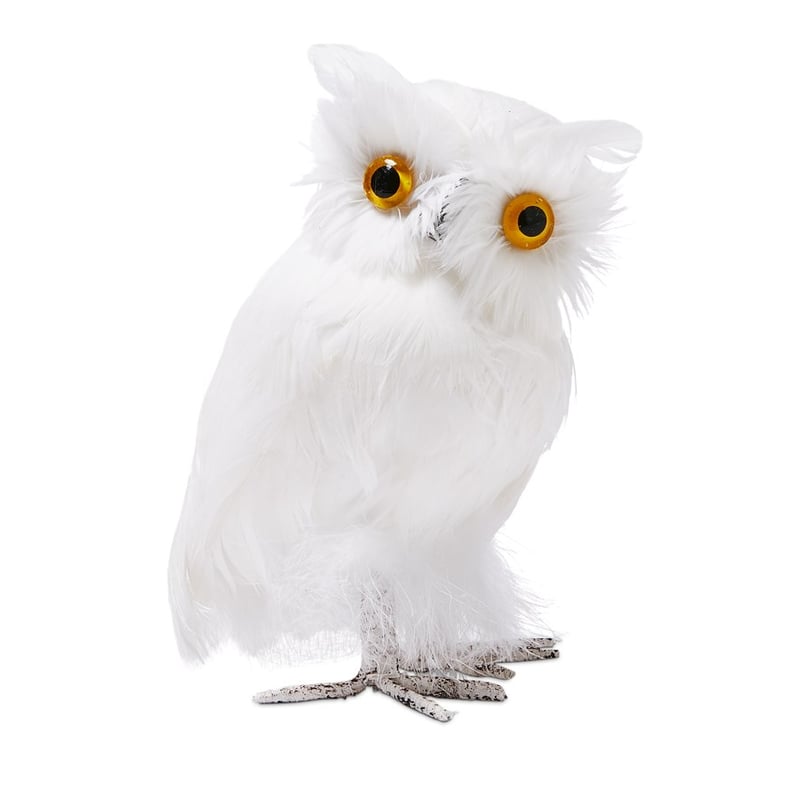 Feather Owl Tree Topper 