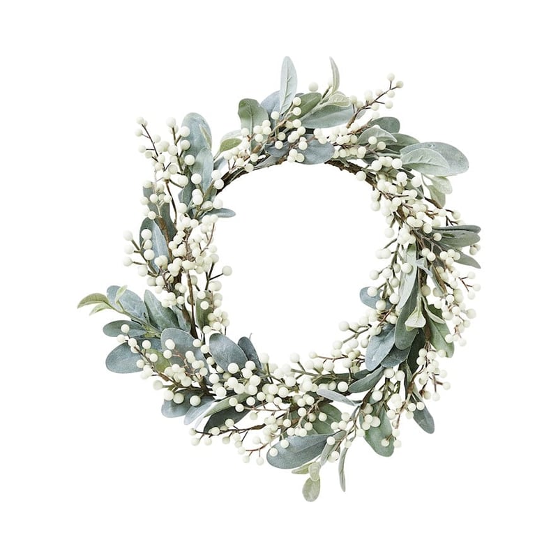 Sage & White Berry Wreath