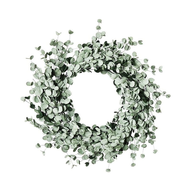 Green & Silver Coin Wreath