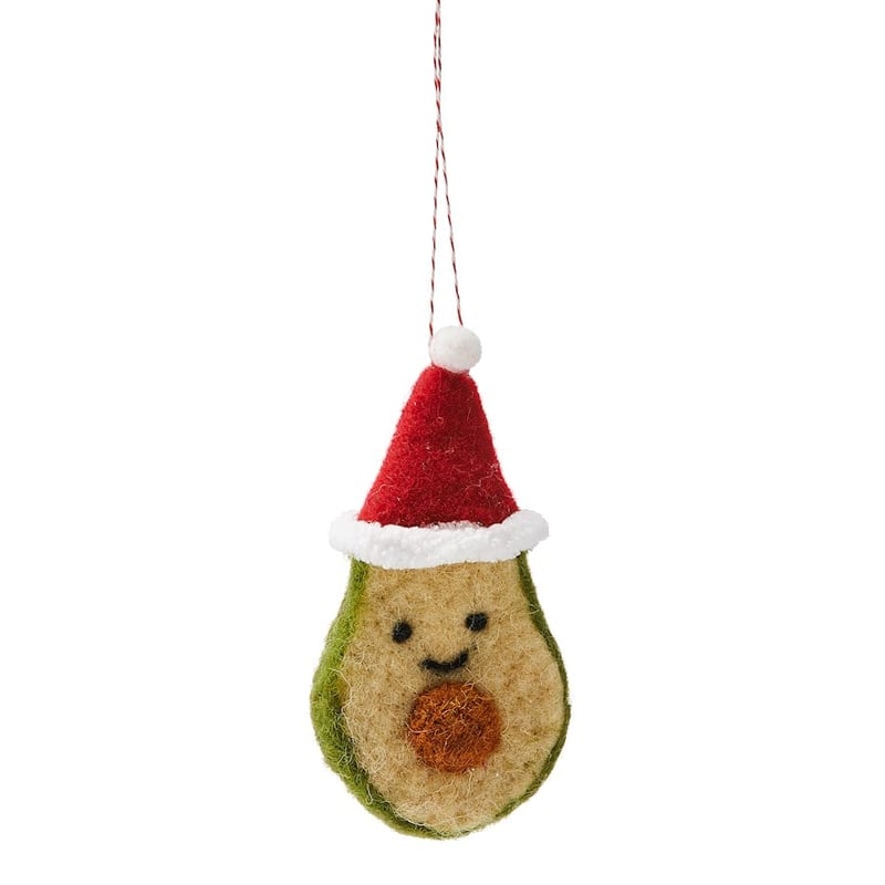 Felted Green Avocado Hat