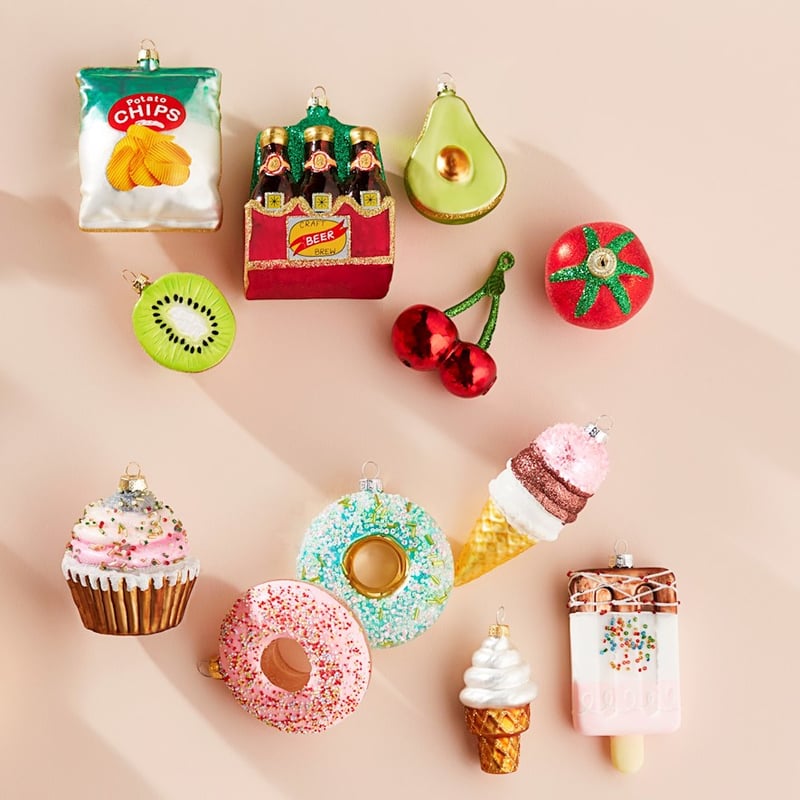 Antiqued Red Tomato Glass Decoration