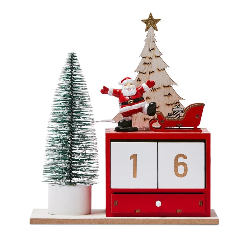 Red & White Santa Advent Calendar