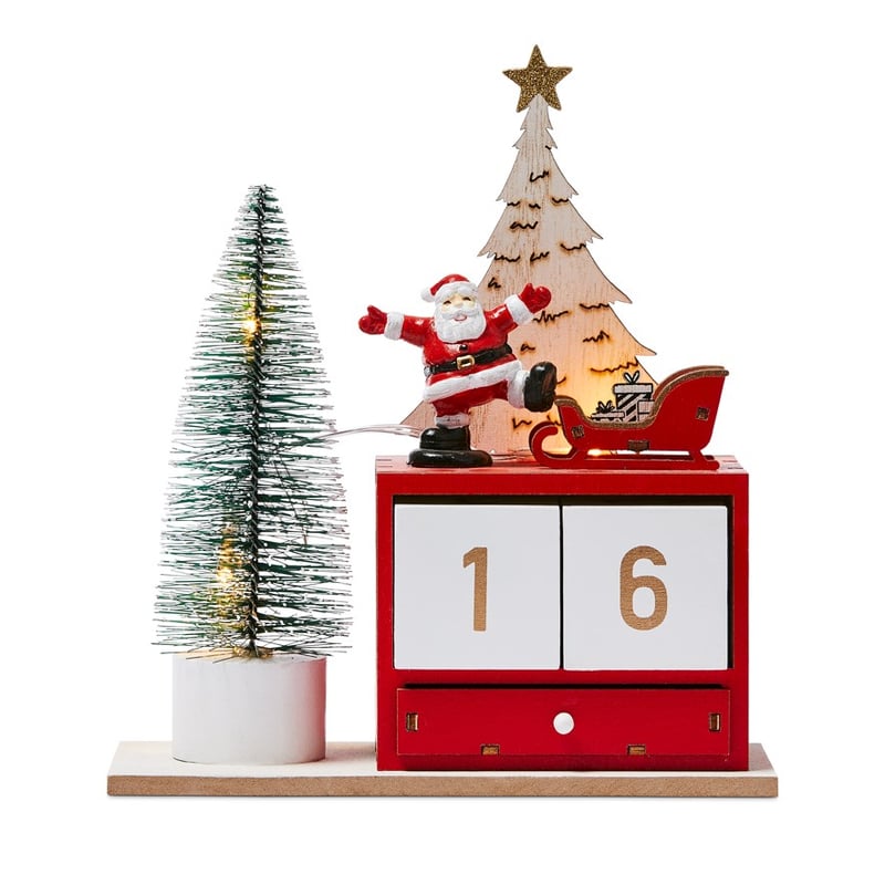 Red & White Santa Advent Calendar
