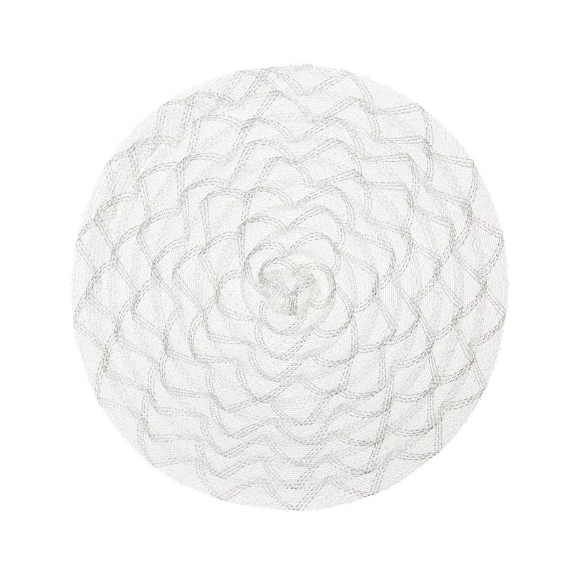 Silver Festive Placemats Pack of 2 