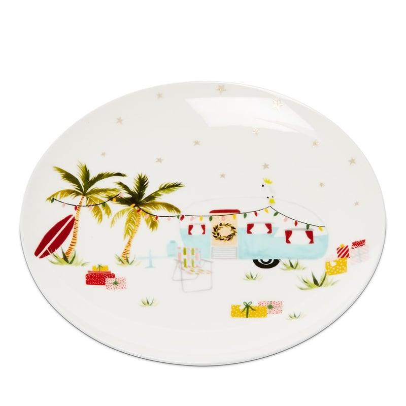Christmas Caravan Plate 