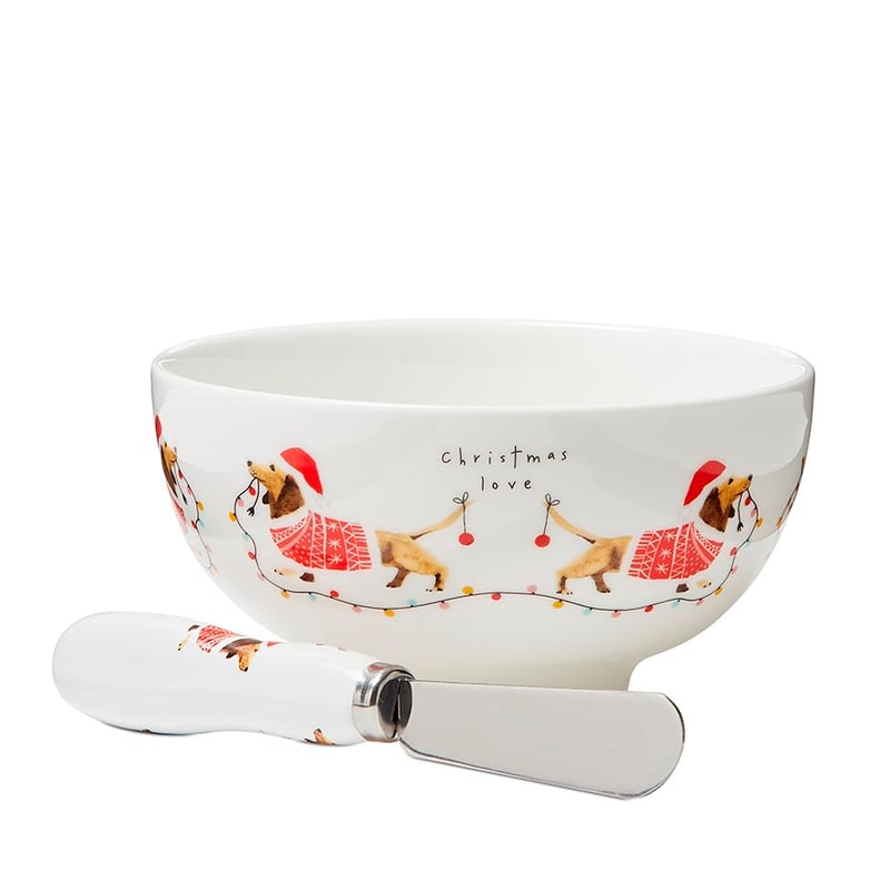 Christmas Love Bowl & Spreader