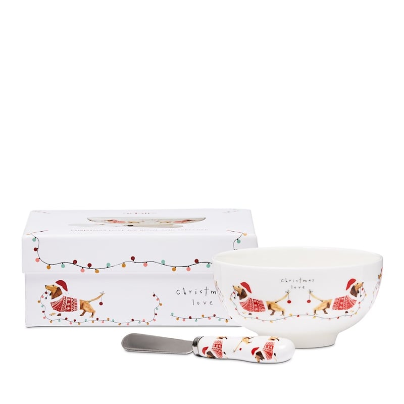 Christmas Love Bowl & Spreader