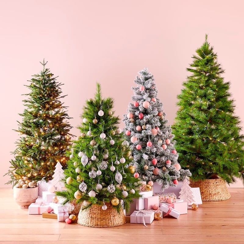 Natural Christmas Tree Large Woven Skirt