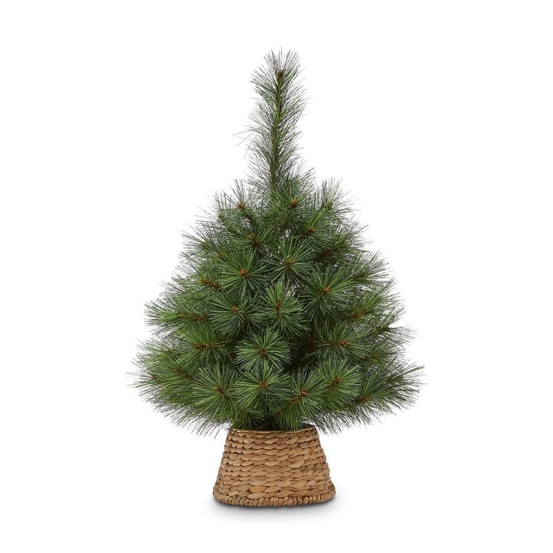 Natural Christmas Tree Small Woven Skirt