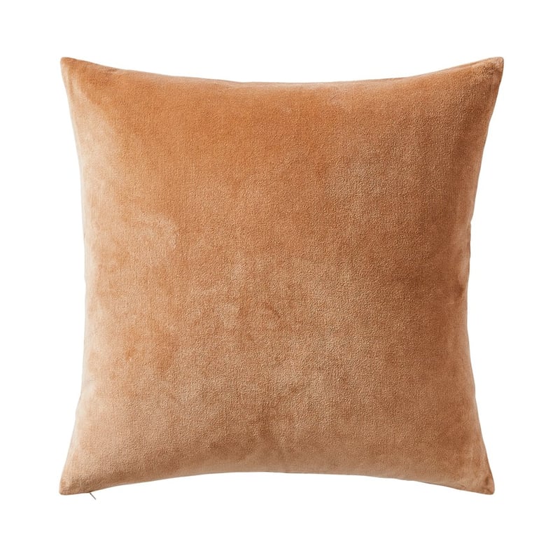 Bombay Caramel Velvet Cushion 