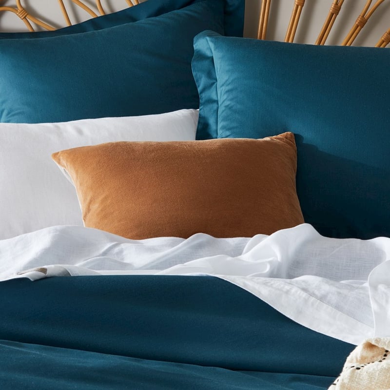 Bombay Caramel Velvet Cushion 