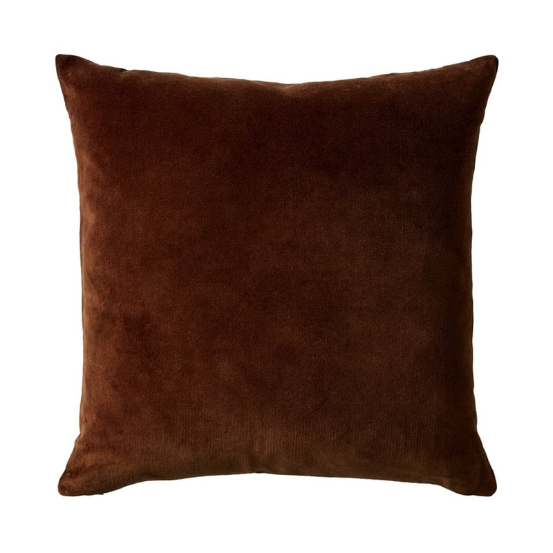 Bombay Chocolate Velvet Cushion 