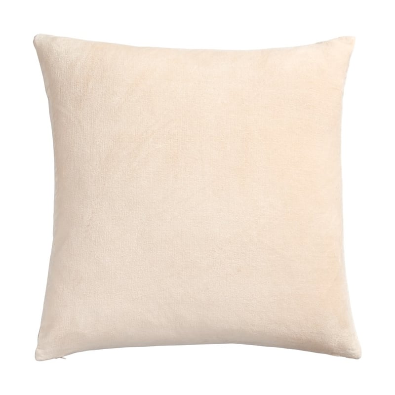 Bombay Ivory Velvet Cushion 